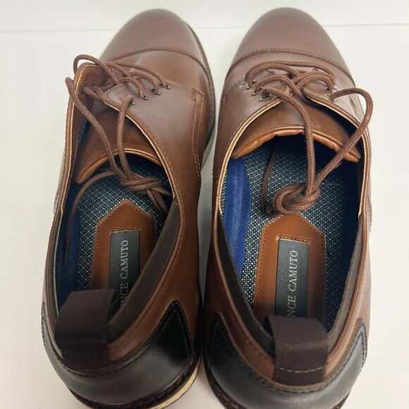 Vince Camuto Men\'s Edom Oxford Cognac, Size 13 M main image 4
